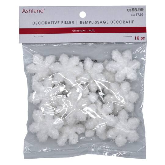 White Glitter Snowflakes by Ashland®